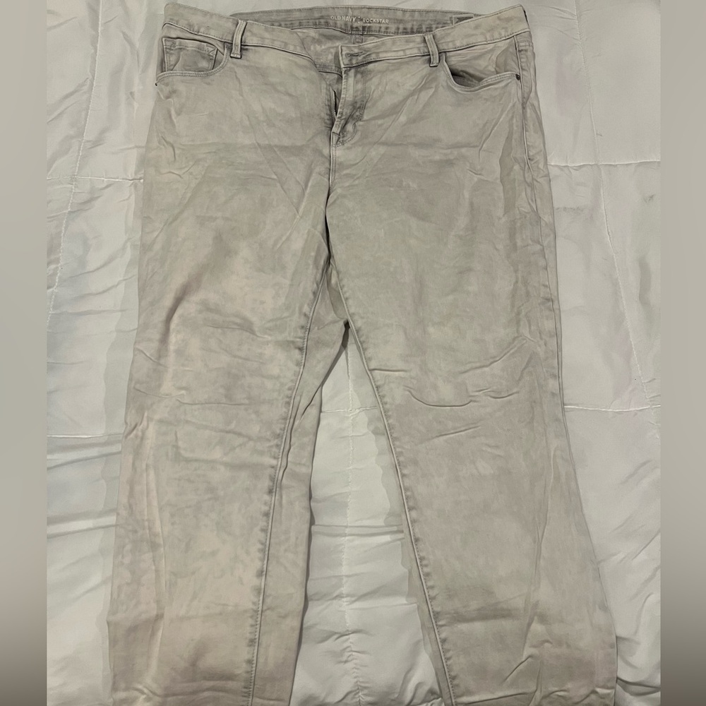 Old Navy rockstar light jeans